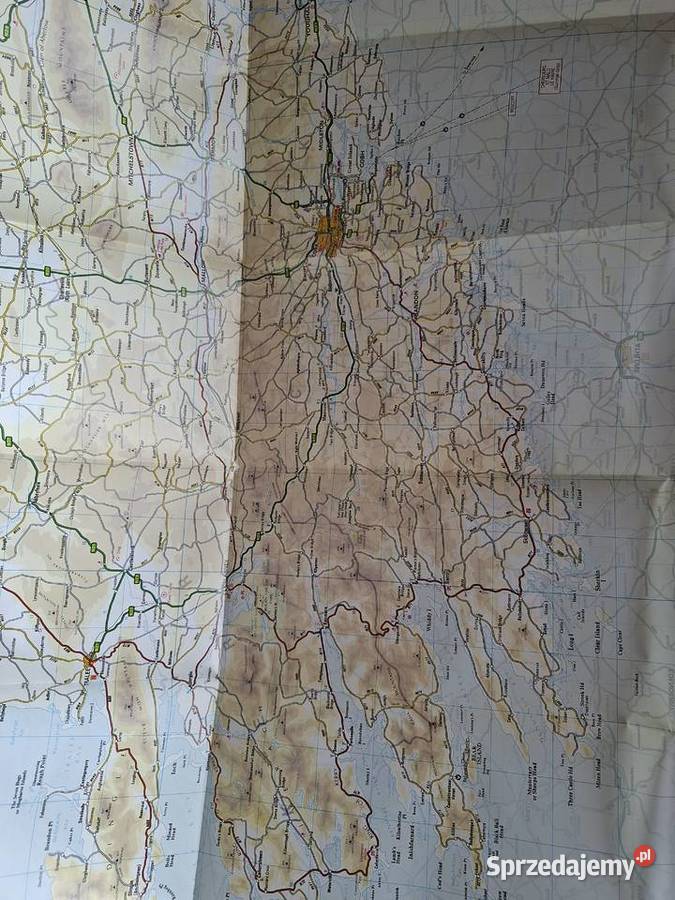 Ireland 1350 000 mapa małopolskie Kraków