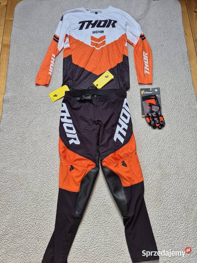 Nowy strój Thor RD1 2026 rozmiar L rękawiczki Nowy Sącz