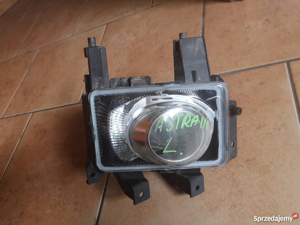 Halogen lewy OPEL ASTRA III wielkopolskie Margonin