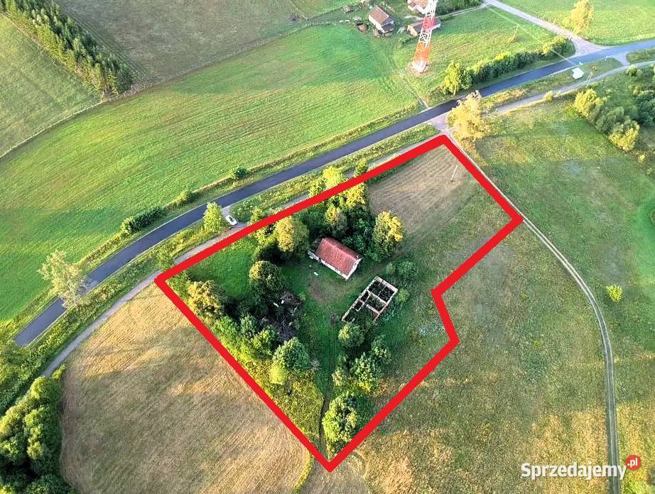 Dom na Warmii do remontu działka 55arów 132m2 warmińsko-mazurskie Skarbiec