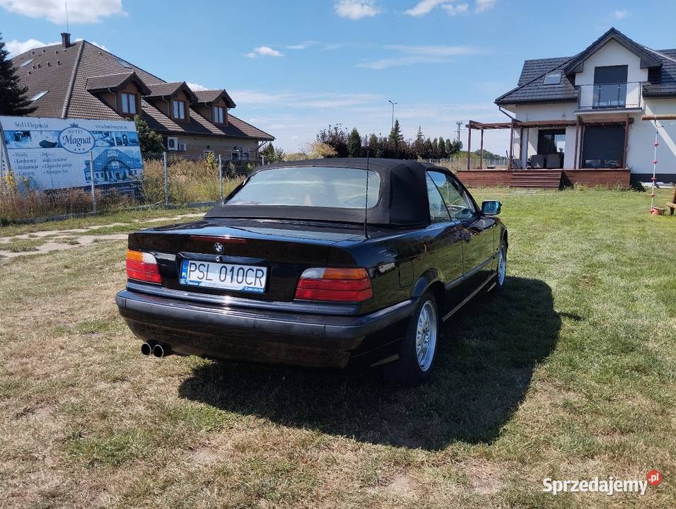 BMW E36 czarny Samochody osobowe Piotrowice sprzedam