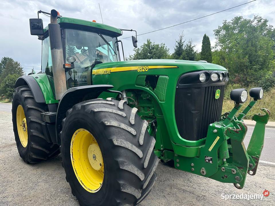 Ciągnik rolniczy John Deere 8520 pro 2006 218000 Rolnictwo dolnośląskie sprzedam