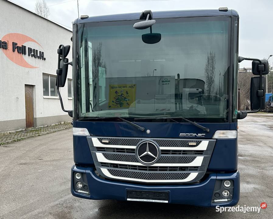 Mercedes Econic 2630 śmieciarka Euro 6 Joab nowy świętokrzyskie Nowiny