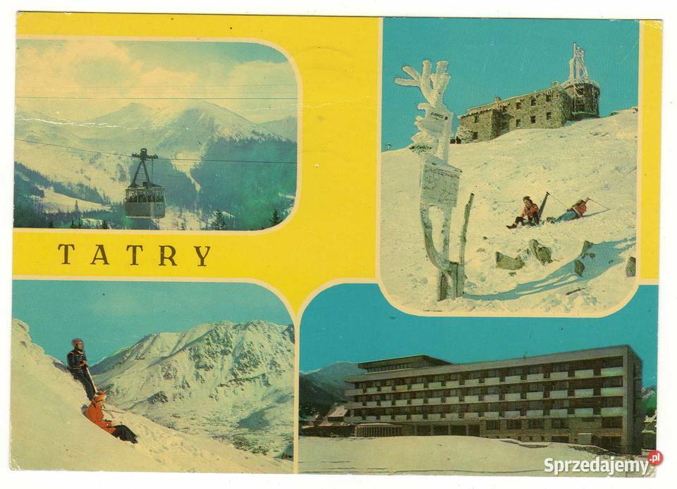 TATRY POCZTÓWKA WIELOWIDOKOWA 8 Krynki
