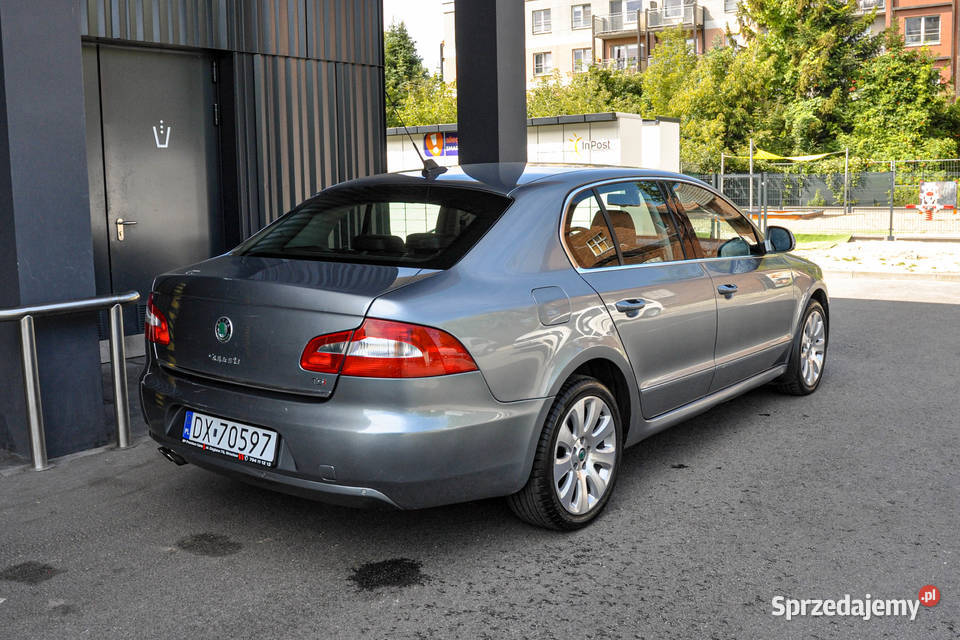 Skoda Superb 18TSI 132 Bezwypadkowy Rok produkcji 2008 Wrocław