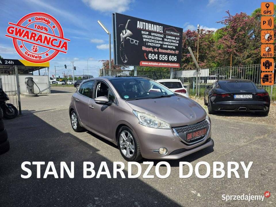 Peugeot 208 16 Benzyna 120 Klima LED Panorama wielofunkcyjna kierownica 208 Słupsk