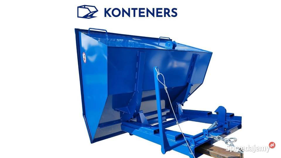 Kontener samowyładowczy 15 m3 pod maszyny CNC