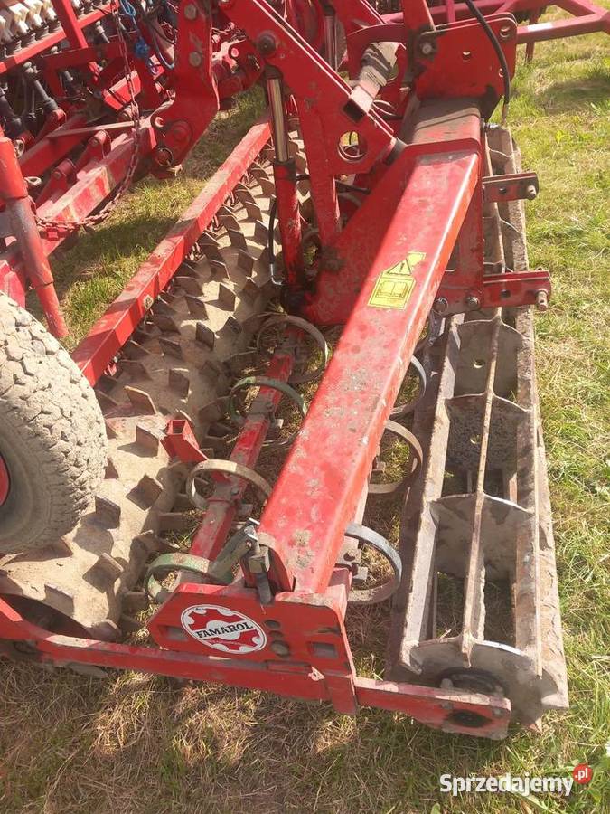 Agregat uprawowo siewny 3m famarol Łobżenica sprzedam