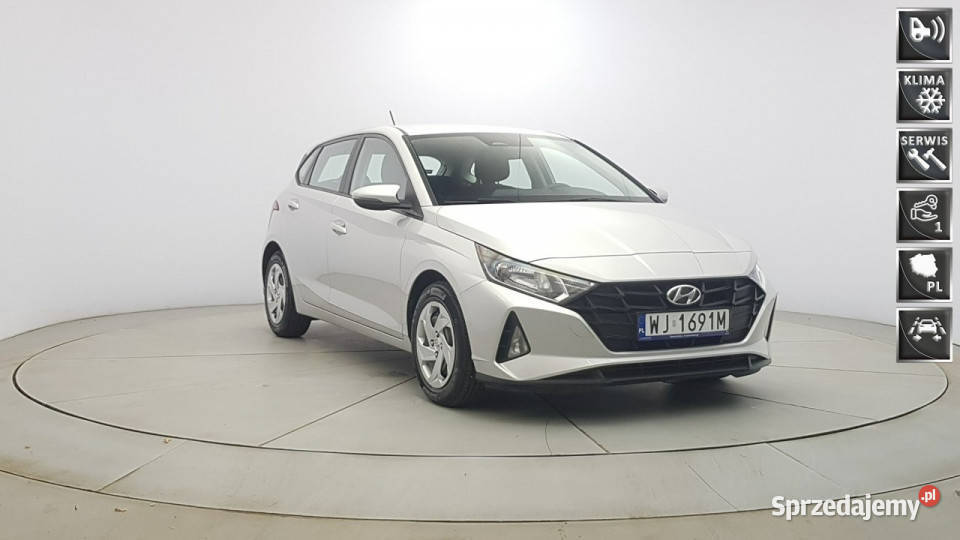 Hyundai i20 12 Pure Z Polskiego Salonu Faktura wielofunkcyjna kierownica Warszawa