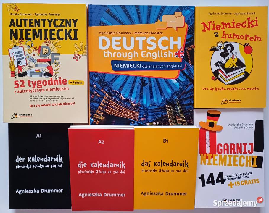 NIEMIECKI AUTENTYCZNY ANGLOJĘZYCZNYCH Z HUMOREM sprzedam