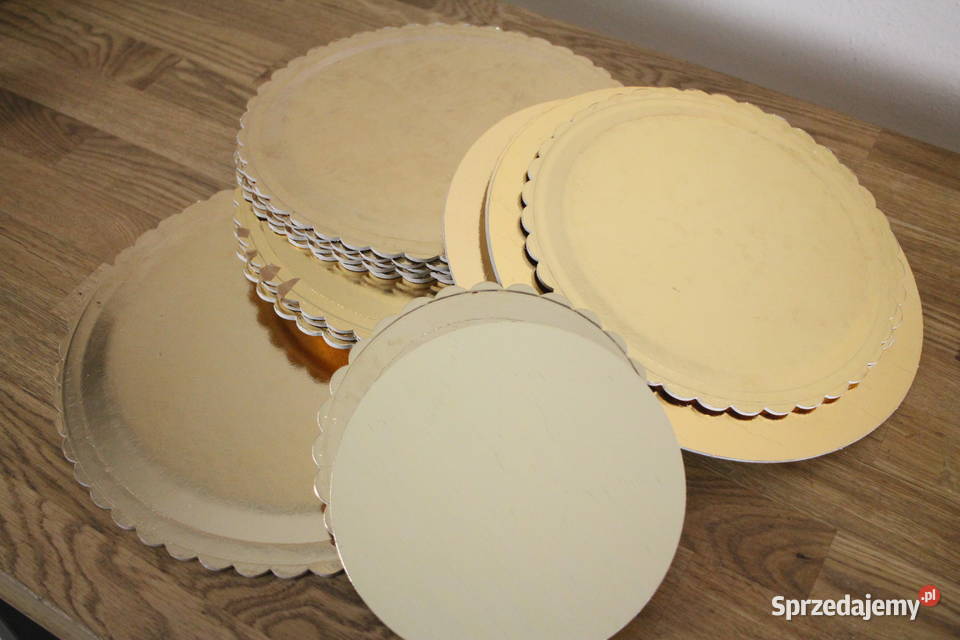 Okrągłe podkładki pod tort 20 SZTUK