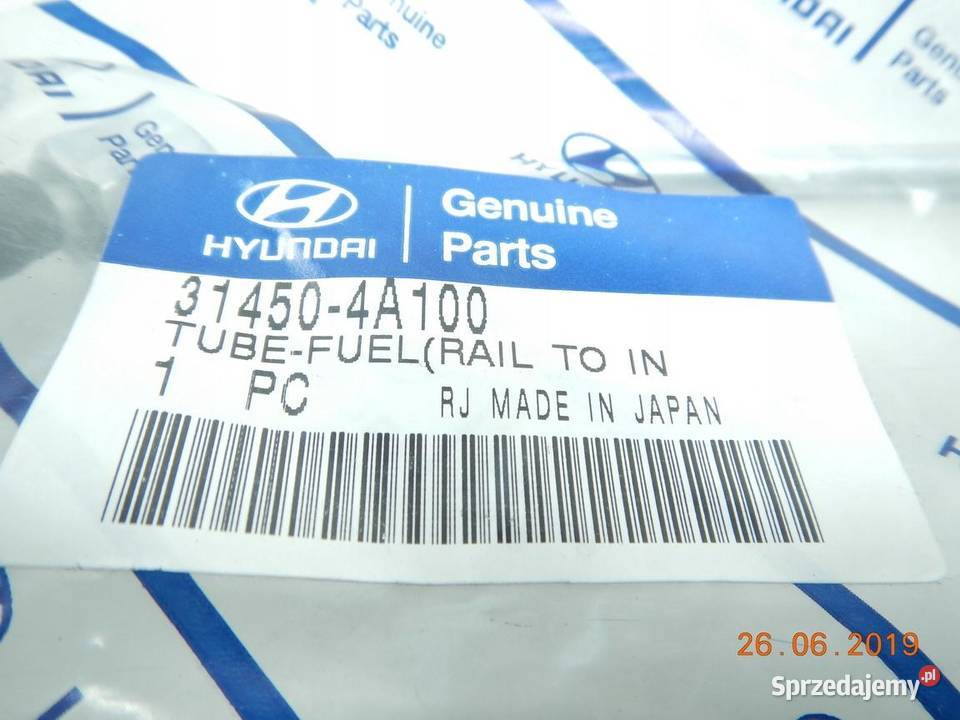 PRZEWÓD PALIWA HYUNDAI H1 02 MATRIX 01 25 ASO sprzedam