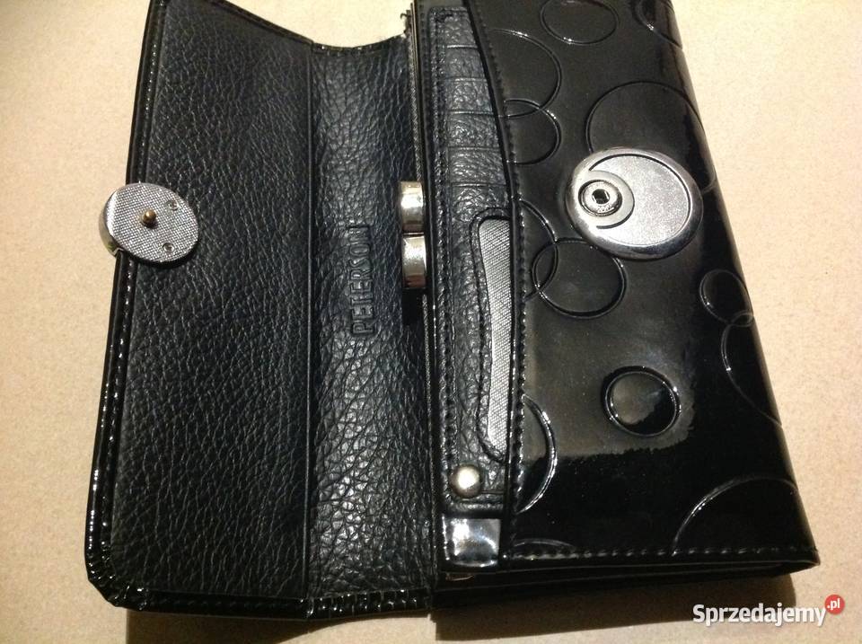 Duży Portfel Skórzany Damski PETERSON Skóra Pozostałe