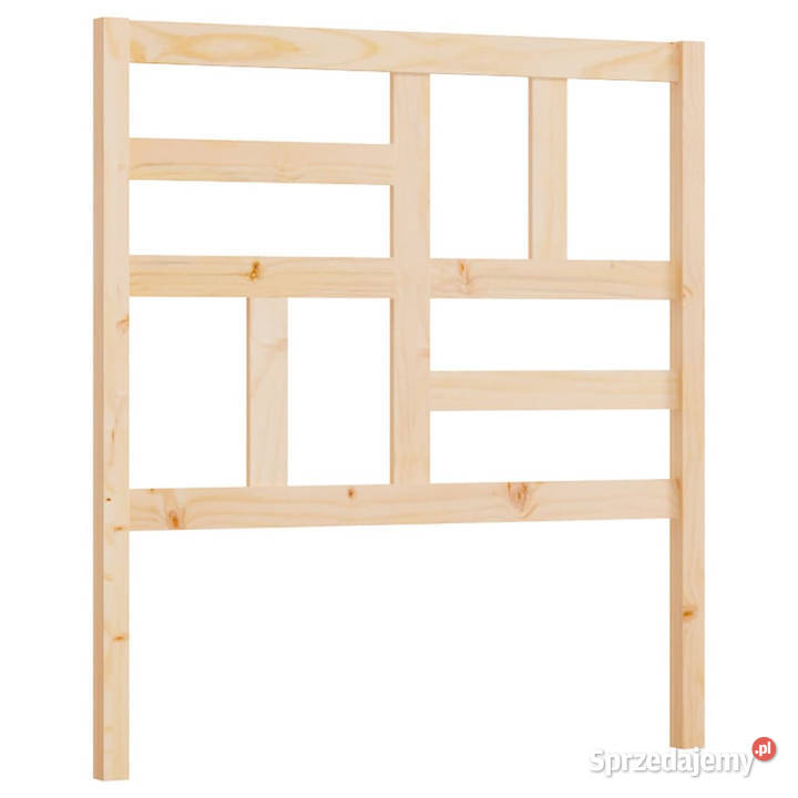 Wezgłowie łóżka 81x4x104 lite drewno sosnowe Warszawa