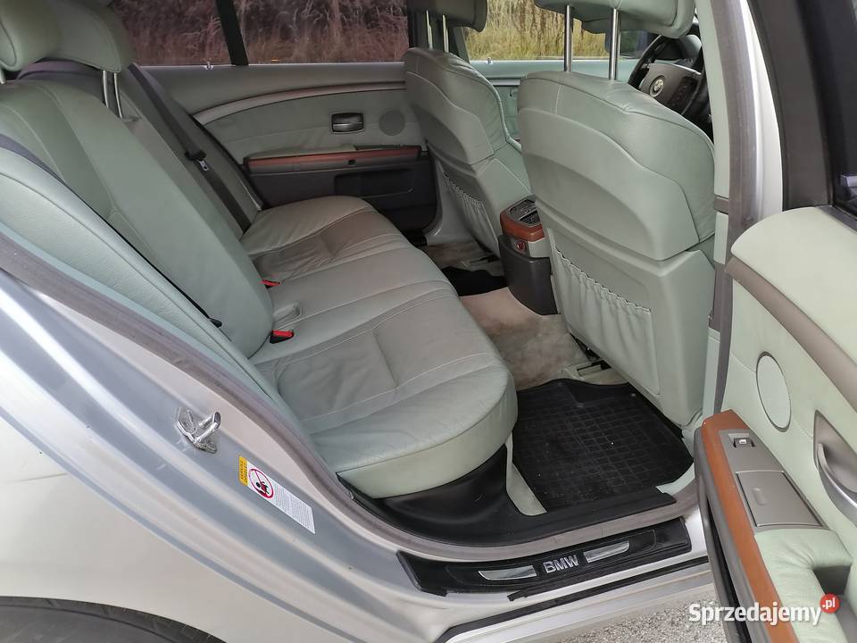 BMW 7 E65 30 diesel 204 Automat Sprawny super lakier metallic Mińsk Mazowiecki