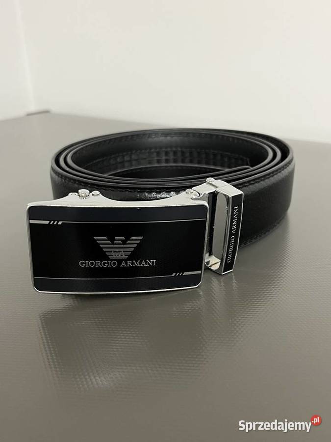 Skórzany Pasek Męski Armani