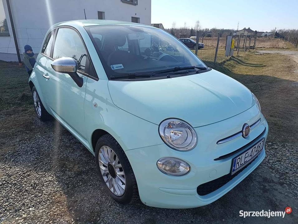 Fiat 500 2018 LPG Rok produkcji 2018 Pogwizdów