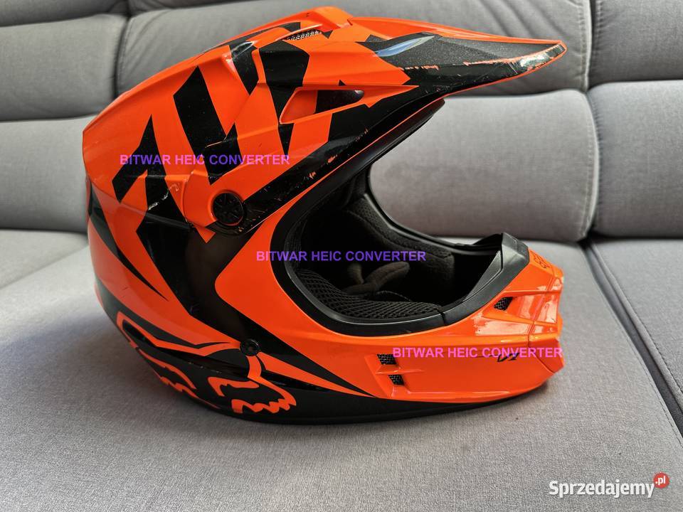 Kask rowerowy FullFace Fox v1 S Kaski i odzież Rowery i akcesoria Kraków