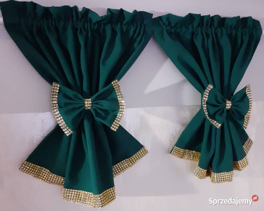 Zazdroski butelkowa zieleń 2 sztuki Mława