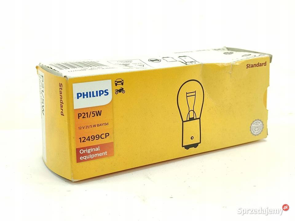 ŻARÓWKA KOMPLET 10 PHILIPS P215W 12V BAY15d 215W