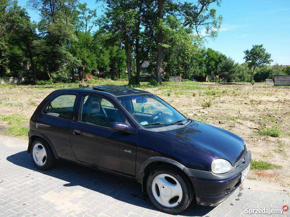 Opel Corsa B LPG czarny Motoryzacja Poznań