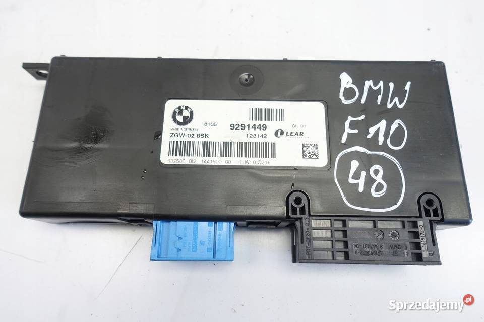 BMW 5 F10 535 CENTRALNY MODUŁ KAMERY 9291449 Pozostałe Rudka