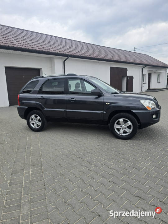 Kia Sportage 20Benz aluklimaTempomatSERWIS II szary Kutno