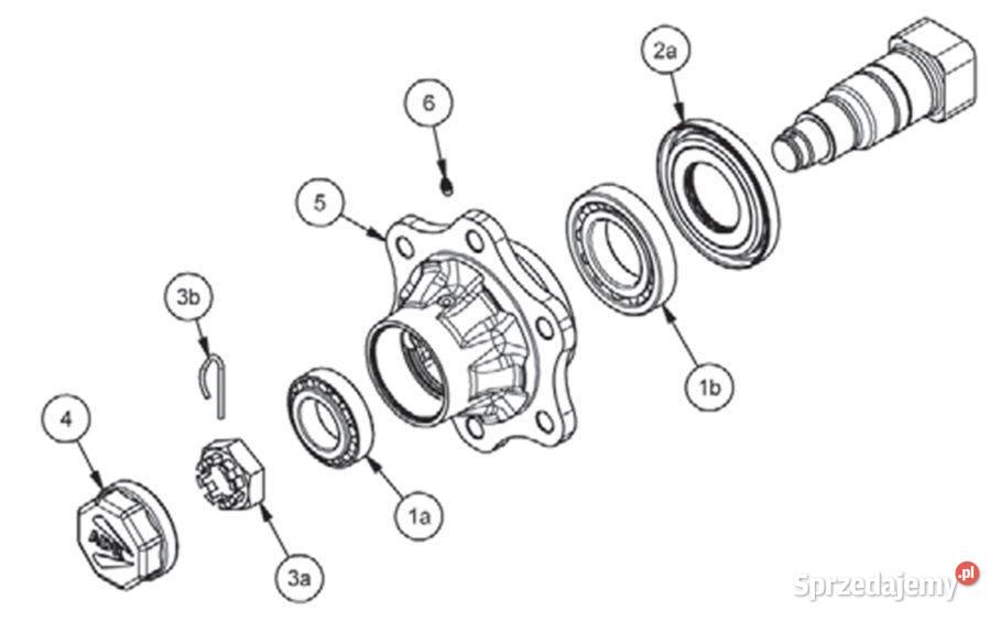 Kołpak koła komplet ADR M92x2 2 9RT90T Kamionna