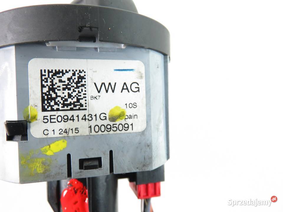 WŁĄCZNIK ŚWIATEŁ SKODA RAPID 5E0941431G