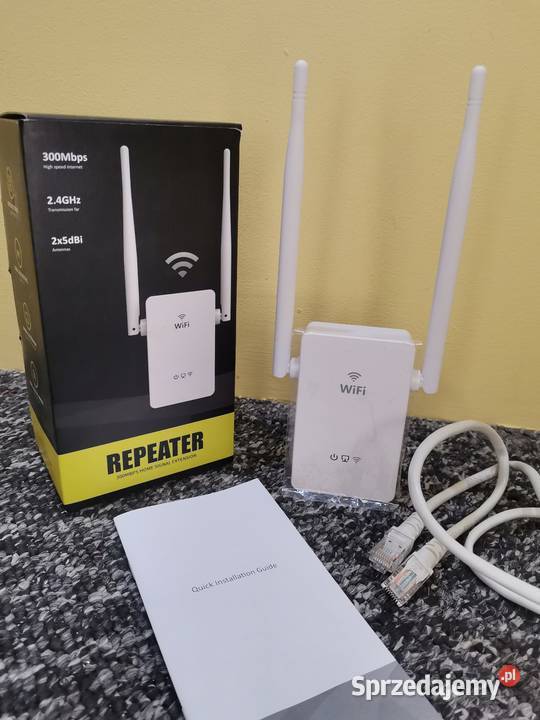 WZMACNIACZ SYGNAŁU WiFi Joowin JWWR302S V2 BIAŁY Trzcianka