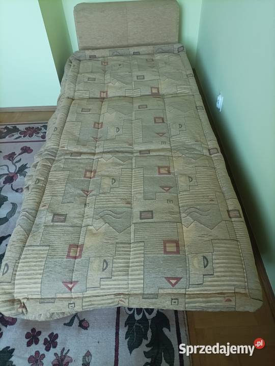 ŁóżkoFotel rozkładany jednoosobowy materiał stan Bydgoszcz