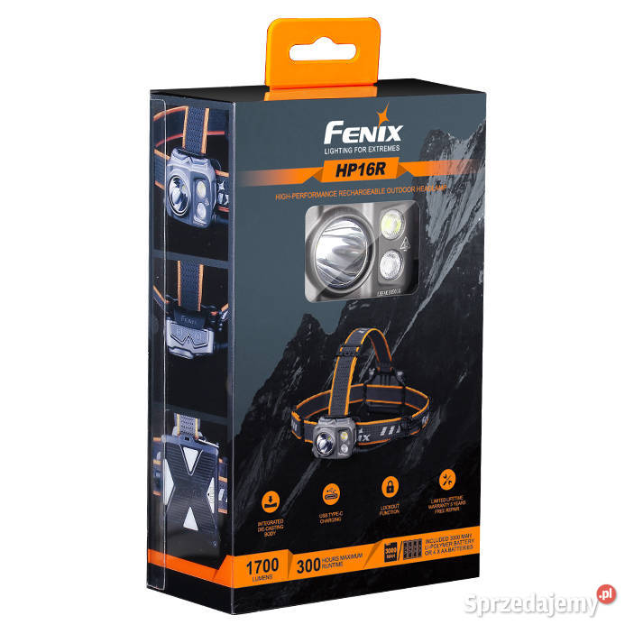Latarka czołowa Fenix HP16R Sport i Wypoczynek mazowieckie Warszawa