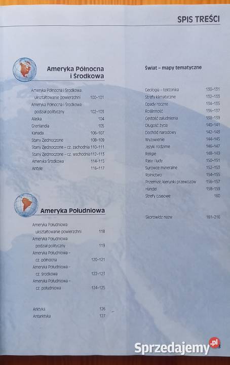 Podręczny Atlas Świata atlas Małkinia Górna