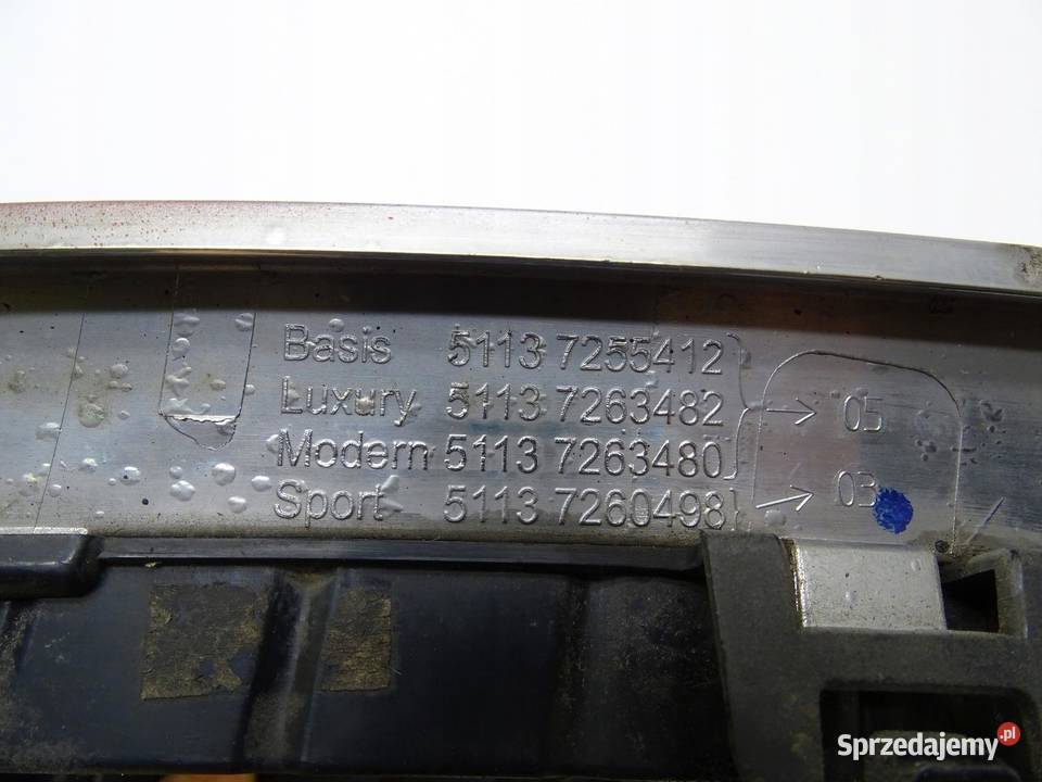 ATRAPA GRILL NERKA PRAWY PRAWA PRZÓD PRZEDNIA małopolskie sprzedam