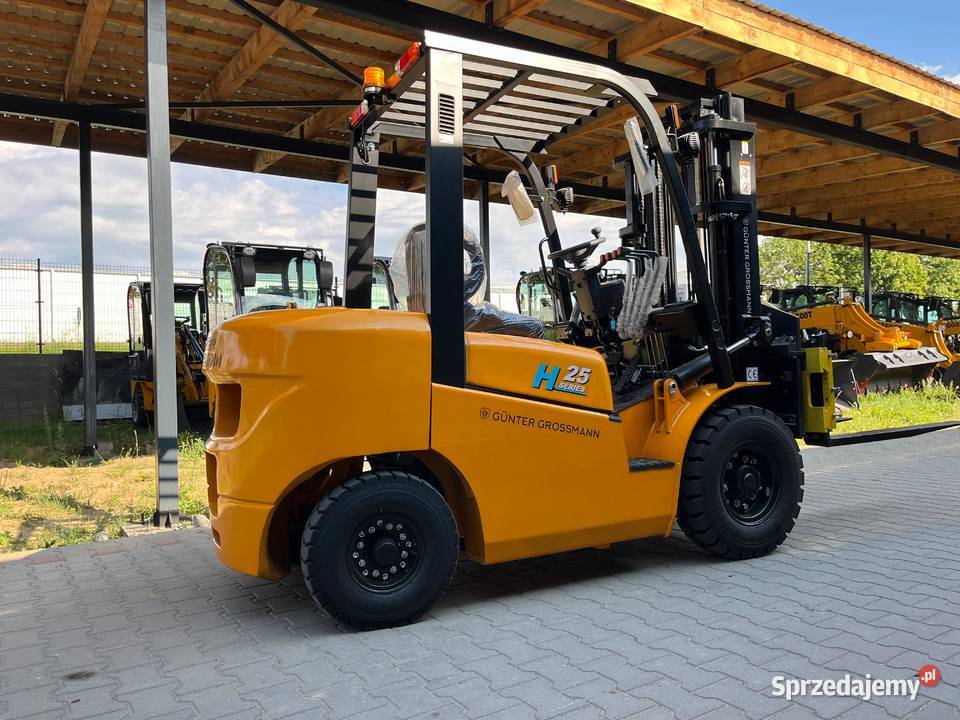 Wózek widłowy z obrotnicą 25T 3m Gunter Warszawa