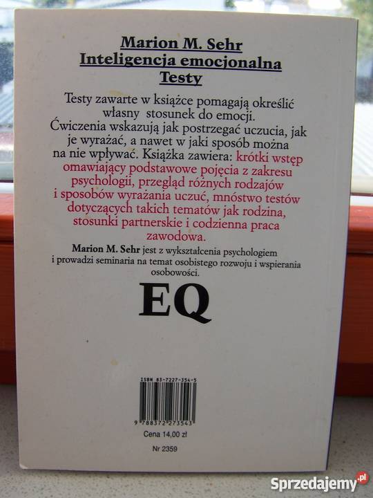 Inteligencja emocjonalna testy EQ Martin M Sehr
