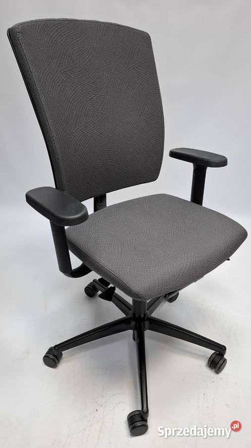 Fotel biurowy krzesło obrotowe Sitag EL100 szare Poznań