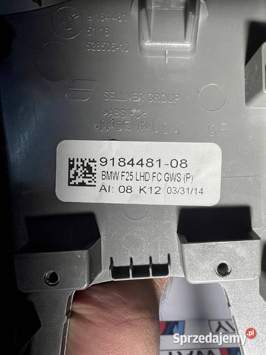 BMW X3 F25 X4 F26 OSŁONA TUNELU DEKOR KONSOLI osobowe