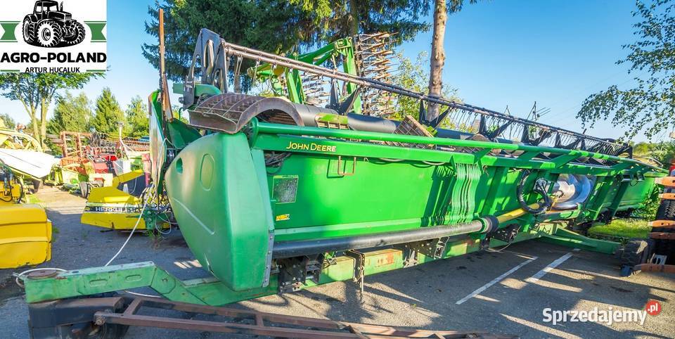 HEDER ZBOŻOWY JOHN DEERE 635 R 107 M 2013 Kudowa-Zdrój