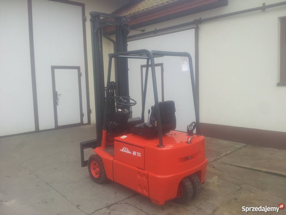 Wózek widłowy Linde E15 324 Belsk Duży