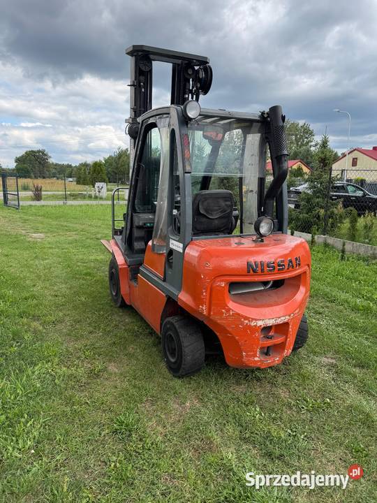 Wózek widłowy Nissan fd02a25q udziw 2500T wys Bełchatów