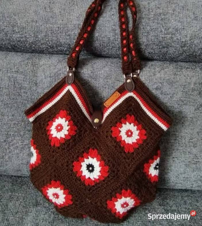 Torby robione na szydełku śląskie Piekary Śląskie