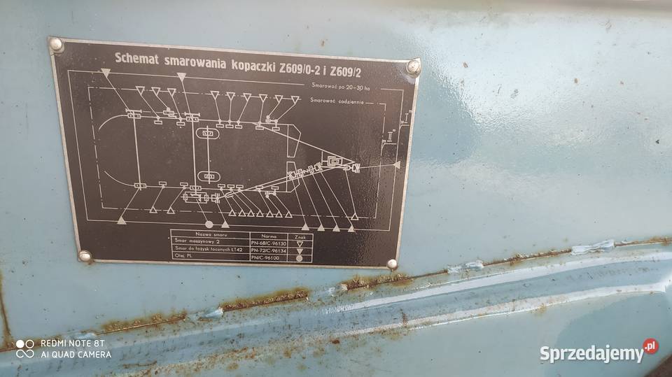 Kopaczka do ziemniaków nowa taśma rolki Kopaczki Bełżyce