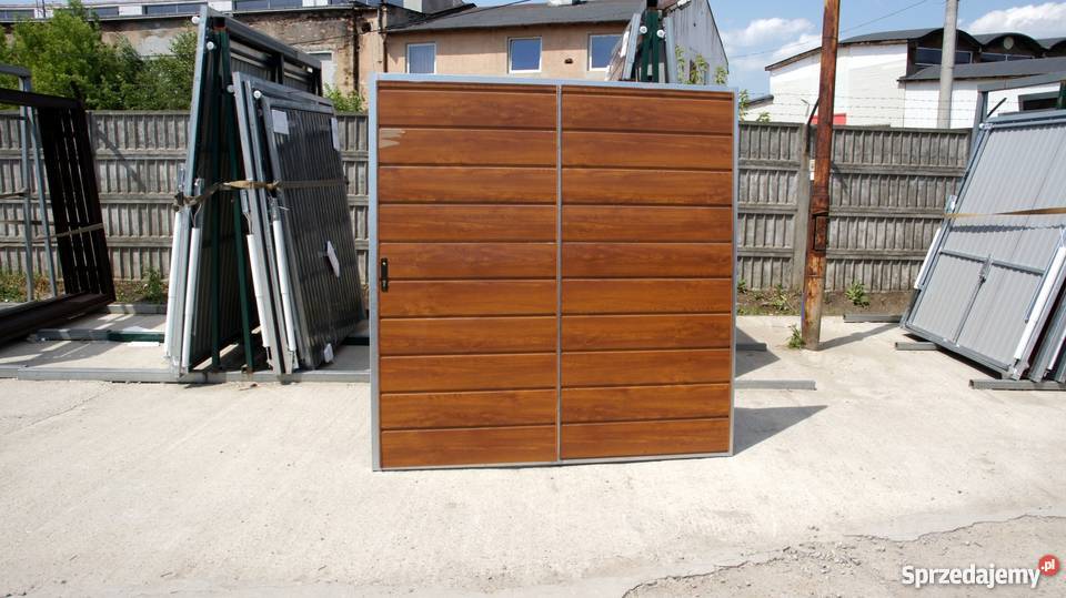 BRAMA garażowa UCHYLNA bramy garażowe brama Ogrodzenia i bramy Płońsk sprzedam