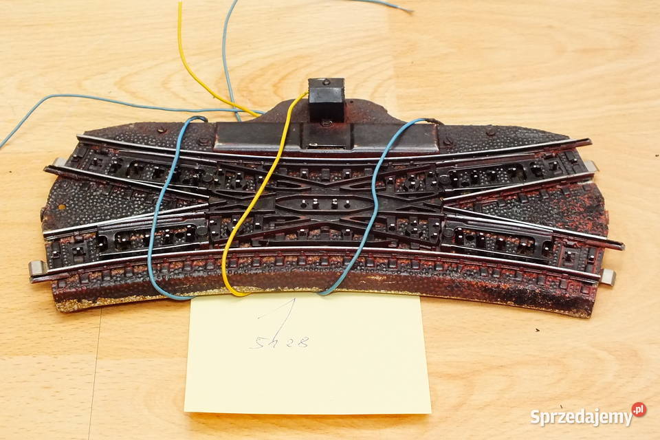 Marklin zwrotnica elektryczna 5128 skala H0 1 dolnośląskie Lubin sprzedam