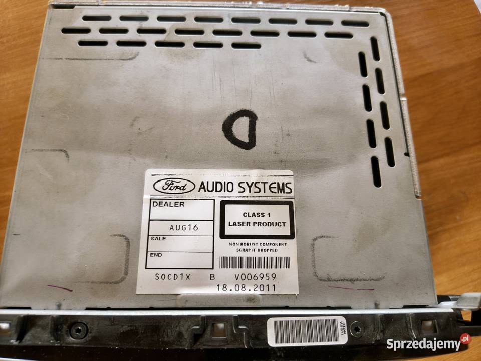 Radio Sony CD345 Ford Mondeo MK4 S Galaxy Radom