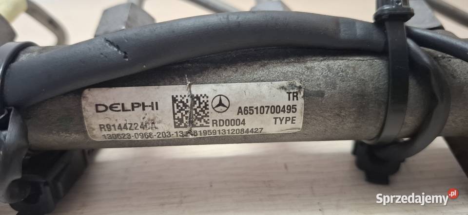 Listwa Wtryskowa Mercedes W204 22 osobowe Sandomierz sprzedam