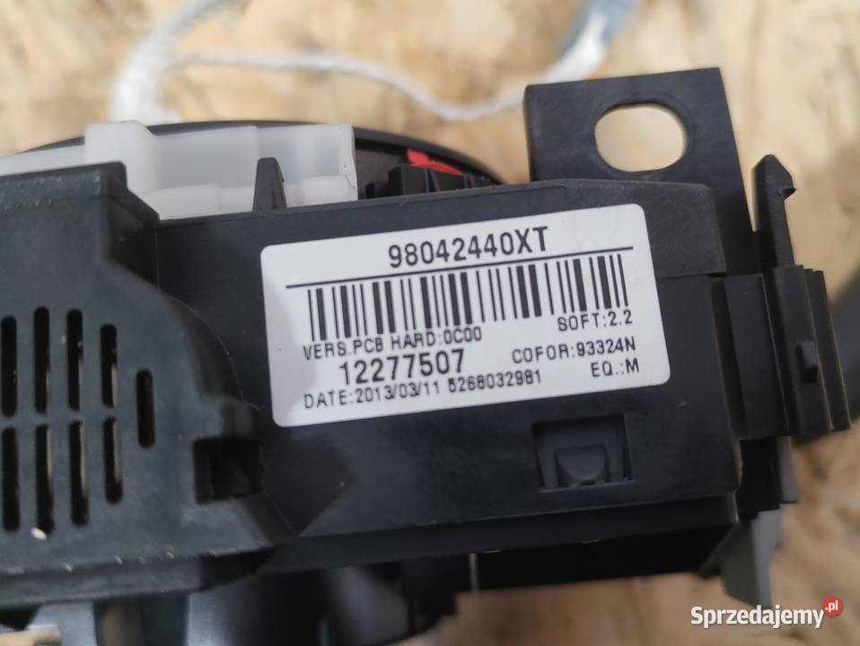 Manetka Przełącznik Zespolony Peugeot 301