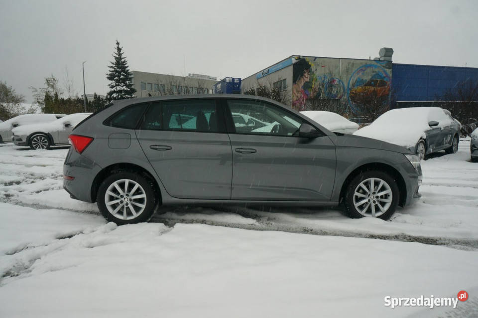 koda Scala 15 TSI 150 150 Ambition Salon Polska isofix Poznań