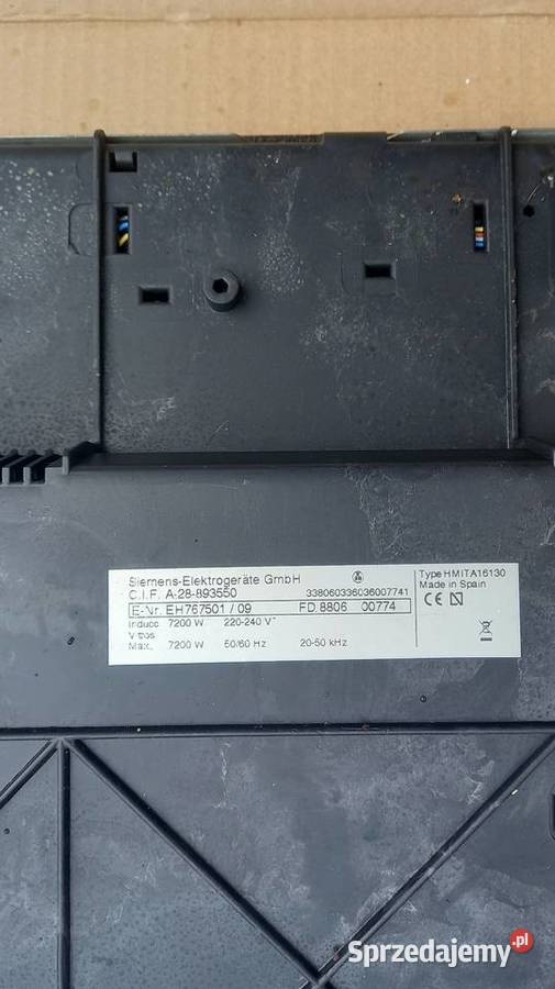 Płyta indukcyjna Simens Kórnik